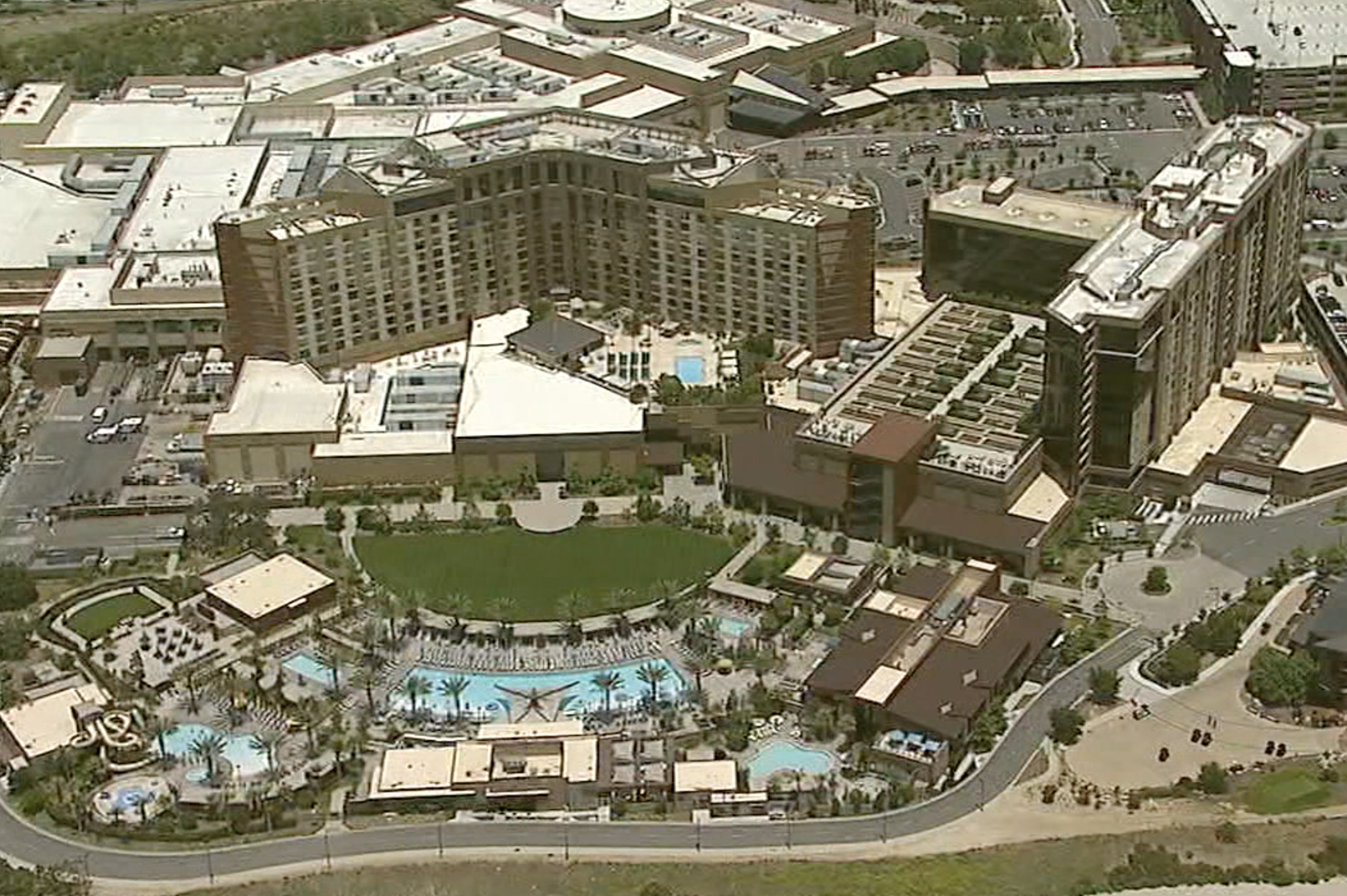 Two injured in fire at Pechanga Resort Casino